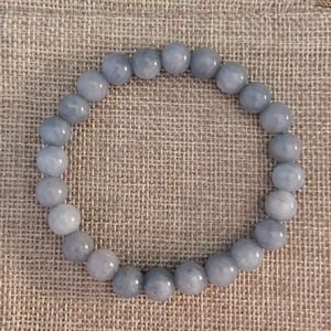 💙Beautiful Blue Malaysian Jade Bracelet